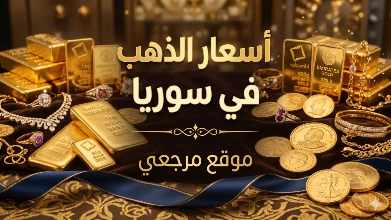 أسعار الذهب في سوريا تتراجع مع هبوط عيار 21 رغم ارتفاع الأوقية عالمياً